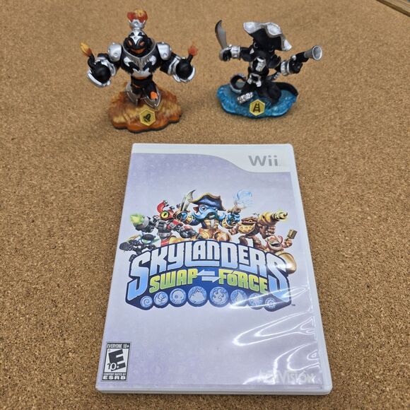 Skylanders Swap Force (Nintendo Wii, 2013) Includes 2 Playable Figurines - Picture 1 of 10